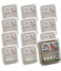 Dehner Natura Premium Wildvogelfutter Futtertafel mit Insekten, 12x300 g