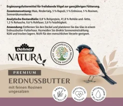 Dehner Natura Premium Wildvogelfutter Geschälte Sonnenblumenkerne