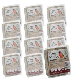 Dehner Natura Premium Wildvogel Futtertafel mit Beeren, 12x300 g