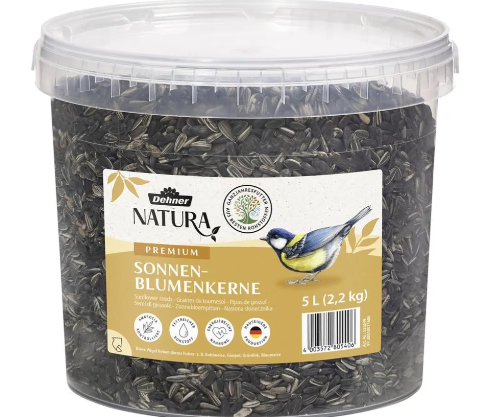 Dehner Natura Premium Wildvogelfutter Meisenknödel, mit Netz, 6 Stk.
