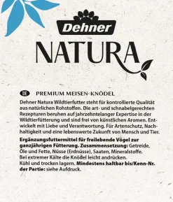 Dehner Natura Premium Wildvogelfutter Ganzjahresfutter Energie-Mix, 900 g