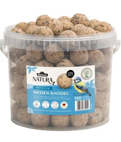 Dehner Natura Premium Wildvogelfutter-Set, Meisenknödel & Streufutter, 2-teilig