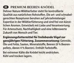 Dehner Natura Premium Wildvogelfutter Gourmet-Kette, 480 g