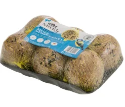 Dehner Natura Premium Wildvogelfutter Riesen-Meisenknödel, mit Netz