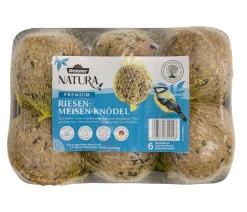 Dehner Natura Premium Wildvogelfutter Riesen-Meisenknödel, mit Netz