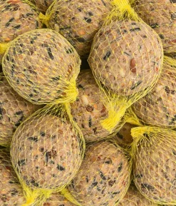 Dehner Natura Premium Wildvogelfutter Wald-Meisenknödel im Eimer, mit Netz, 30 Stk.