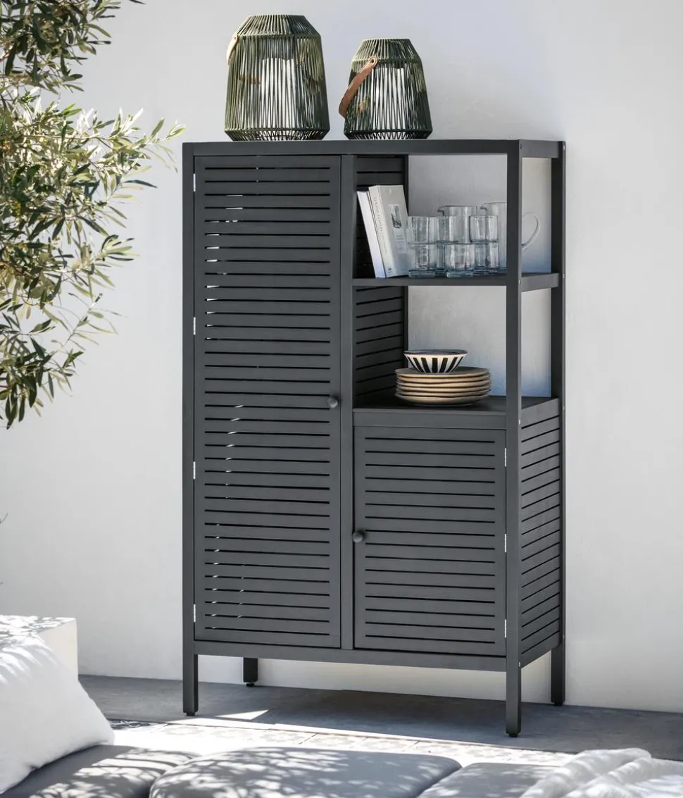Dehner Outdoor-Küche Hochschrank Southampton, ca. B100/H165/T50 cm