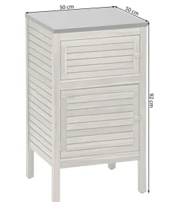 Dehner Outdoor-Küche Schrank Southampton, ca. B50/H90/T50 cm