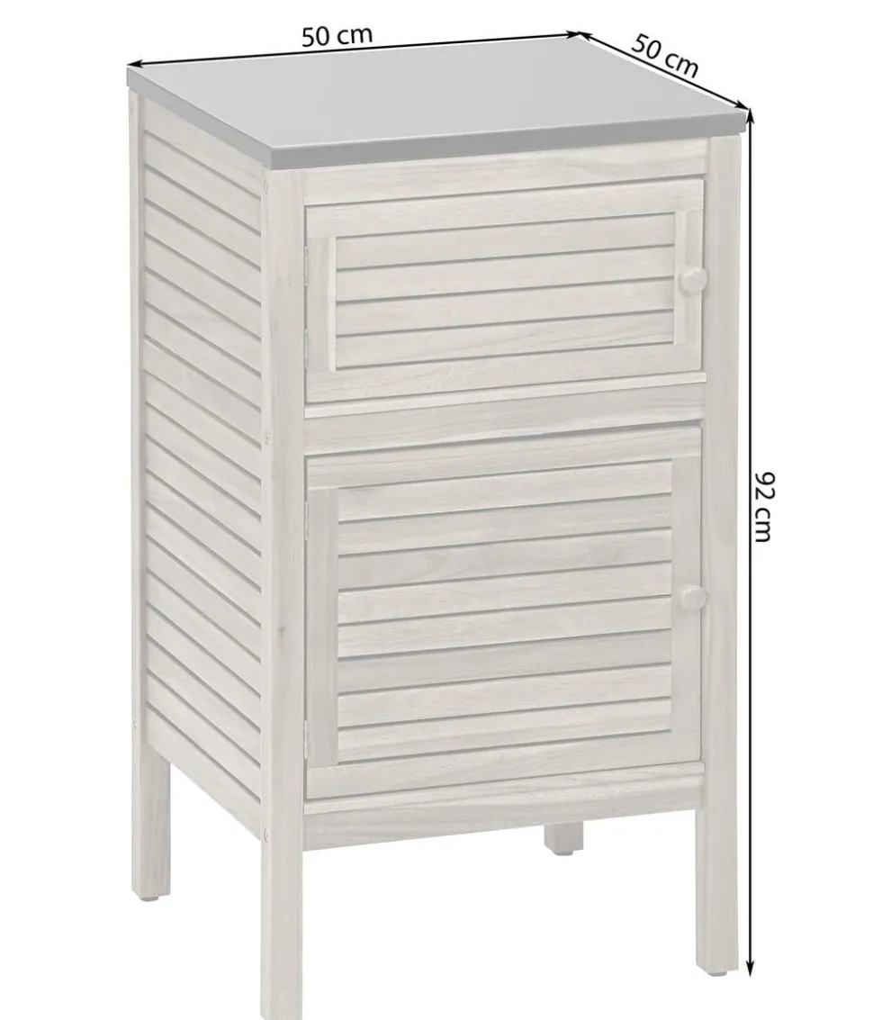 Dehner Outdoor-Küche Schrank Southampton, ca. B50/H90/T50 cm