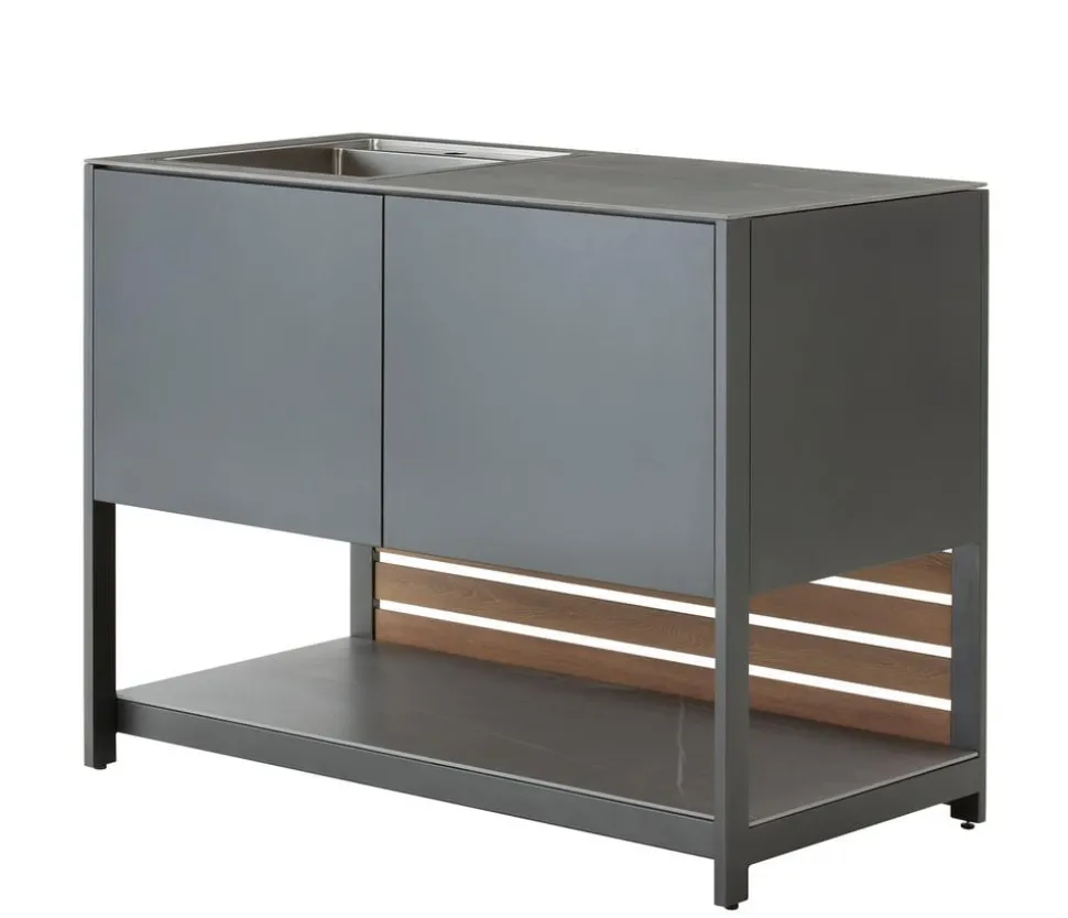 Dehner Outdoor-Küche Spülschrank Loop, ca. B110/H91,5/T60 cm