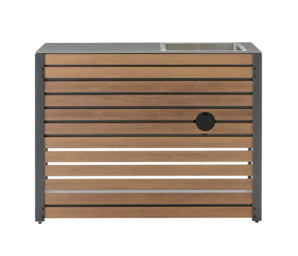Dehner Outdoor-Küche Spülschrank Loop, ca. B110/H91,5/T60 cm