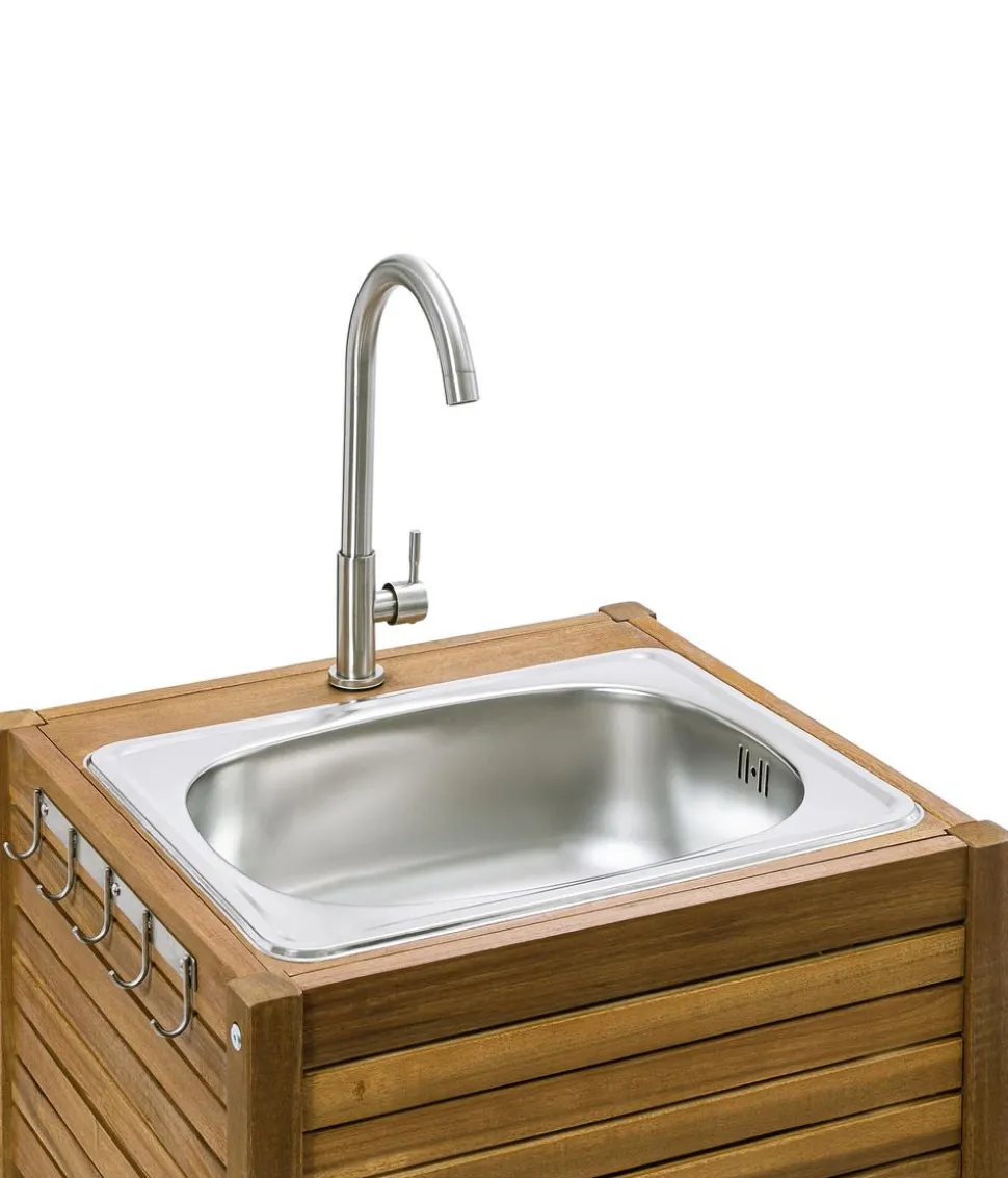 Dehner Outdoor-Küche Spülschrank Southampton, ca. B52,5/H90/T50 cm