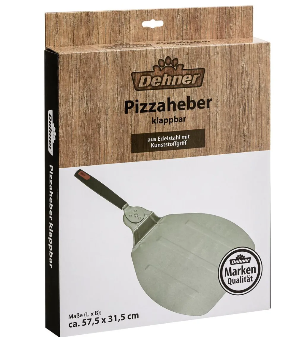 Dehner Pizzaheber, klappbar, ca. B38/H5,5/T31,5 cm