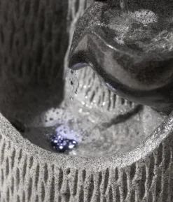 Dehner Polyresin-Gartenbrunnen Scale, ca. H91 cm