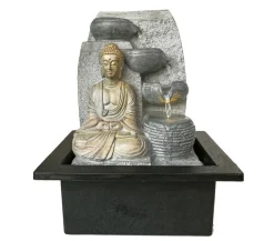 Dehner Polyresin-Zimmerbrunnen Buddha