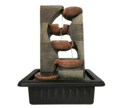 Dehner Polyresin-Zimmerbrunnen Steinkrüge