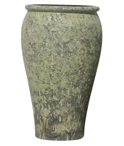 Dehner Polystone-Vase Atlantis, rund