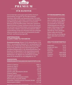 Dehner Premium Hamsterfutter, 750 g
