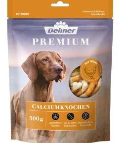 Dehner Premium Hundesnack Calciumknochen