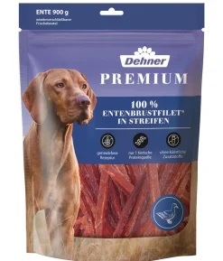 Dehner Premium Hundesnack Fleischstreifen, Entenbrust