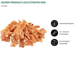 Dehner Premium Hundesnack Fleischstreifen Mini