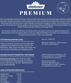 Dehner Premium Hundesnack Fleischstreifen Mini