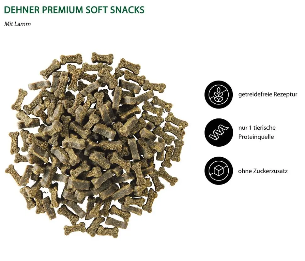 Dehner Premium Hundesnack Soft Snacks, 140 g
