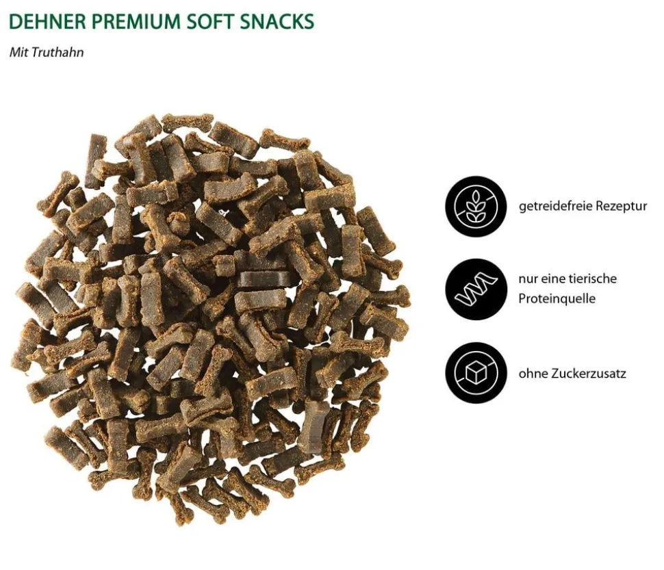 Dehner Premium Hundesnack Soft Snacks, 140 g