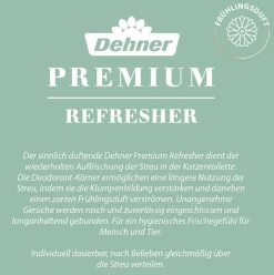 Dehner Premium Katzentoiletten-Refresher, Frühlingsduft, 700 g