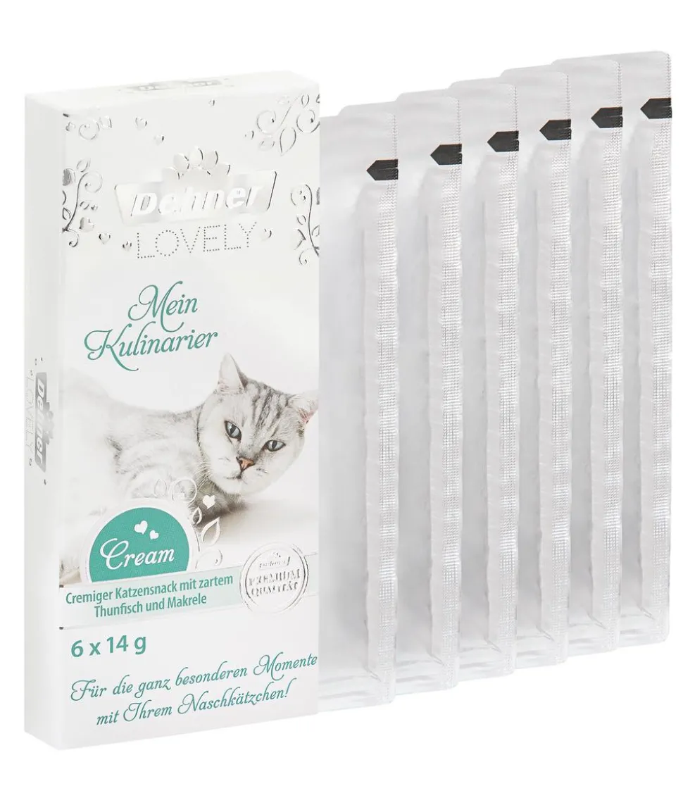 Dehner Premium Lovely Katzensnack Mein Kulinarier, 12 x 6 x 14 g