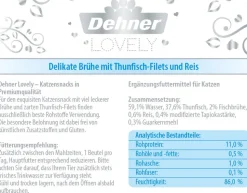 Dehner Premium Lovely Katzensnack Filets in Brühe Wohlfühl-Zone, 24 x 40 g