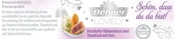 Dehner Premium Lovely Nassfutter für Katzen Schön, dass du da bist!, 24 x 70 g