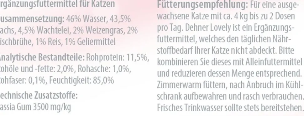 Dehner Premium Lovely Nassfutter für Katzen Hier bin ich!, 24 x 70 g