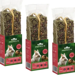 Dehner Premium Nager-Sticks getreidefrei, 3 x 150 g