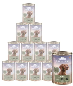 Dehner Premium Nassfutter für Hunde Adult