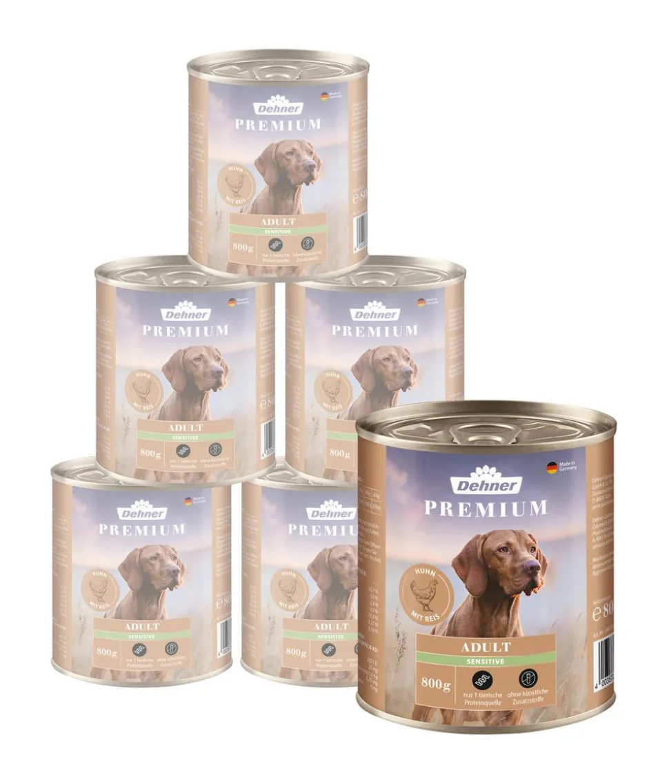Dehner Premium Nassfutter für Hunde Adult Light