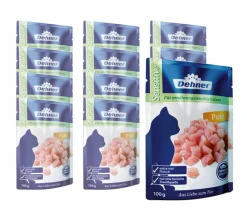 Dehner Premium Nassfutter für Katzen Sensitive, 12 x 100 g