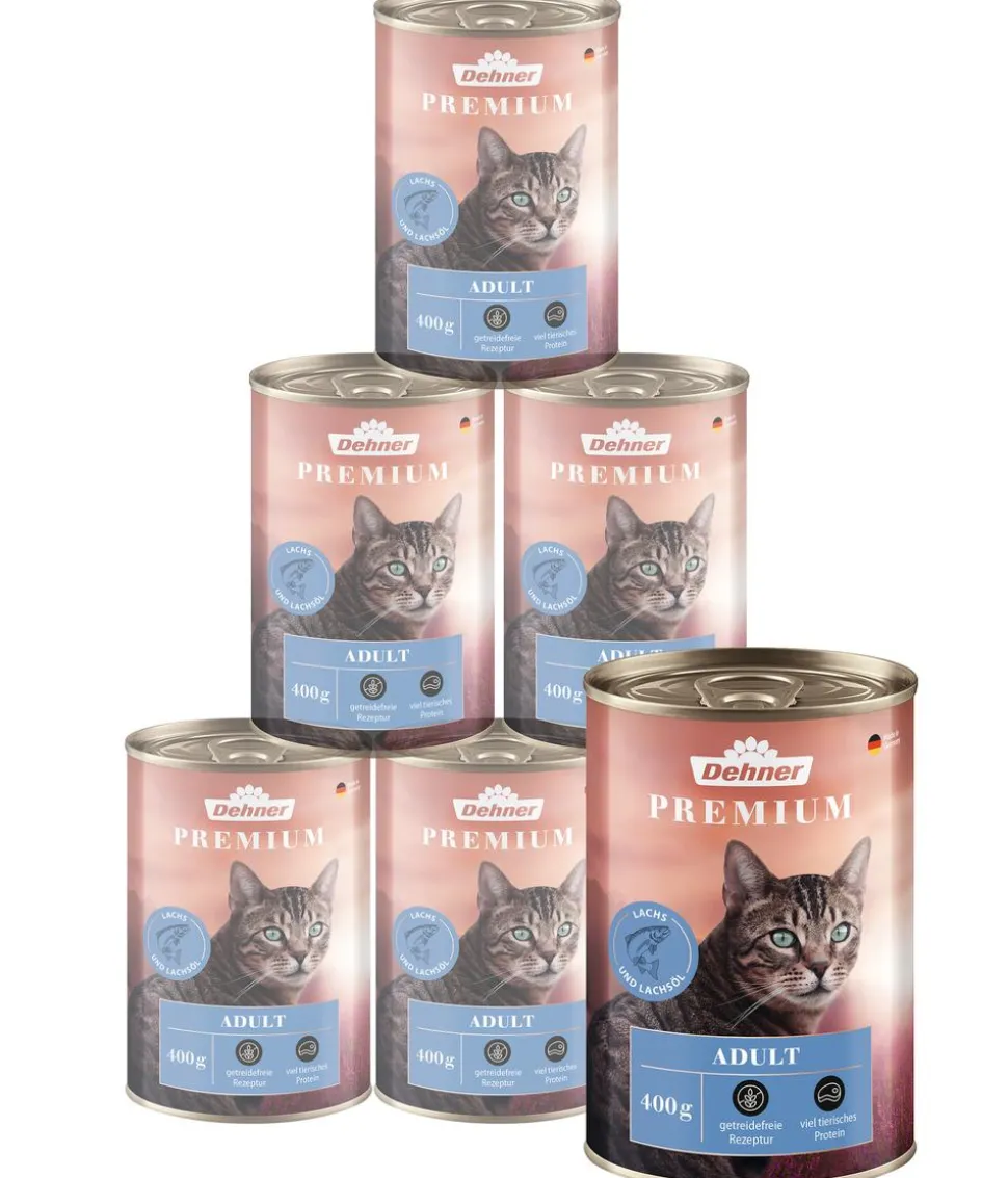 Dehner Premium Nassfutter für Katzen Adult