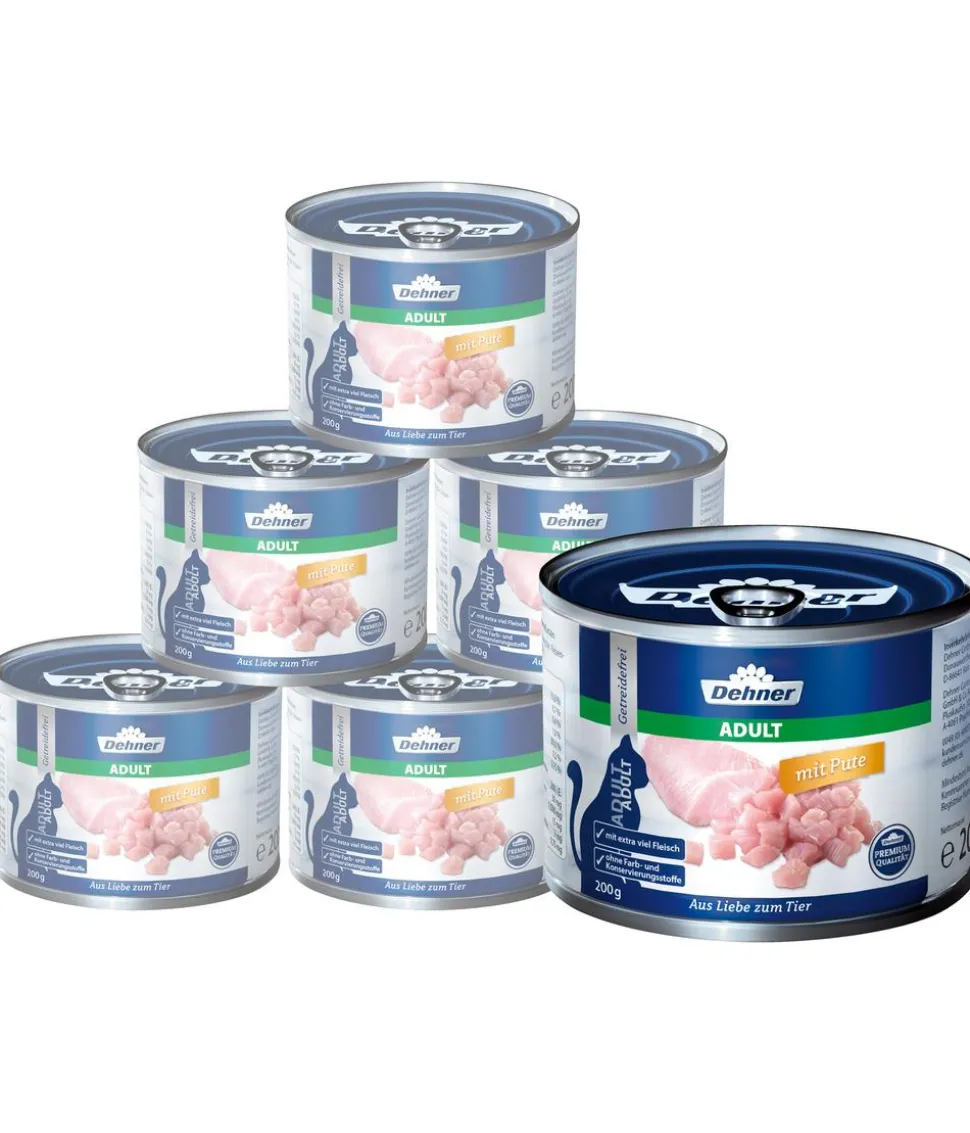 Dehner Premium Nassfutter für Katzen Adult