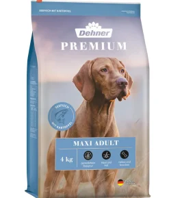 Dehner Premium Trockenfutter für Hunde Maxi Adult, Seefisch mit Kartoffel