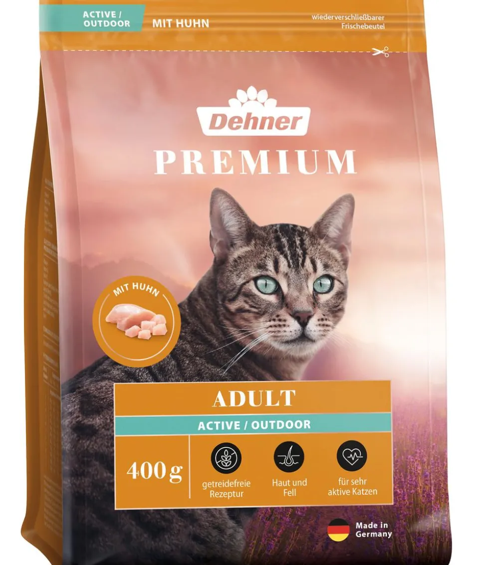 Dehner Premium Trockenfutter für Katzen Adult