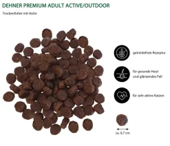 Dehner Premium Trockenfutter für Katzen Adult