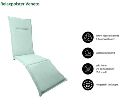 Dehner Relaxauflage Veneto, ca. B50/H4/T168 cm