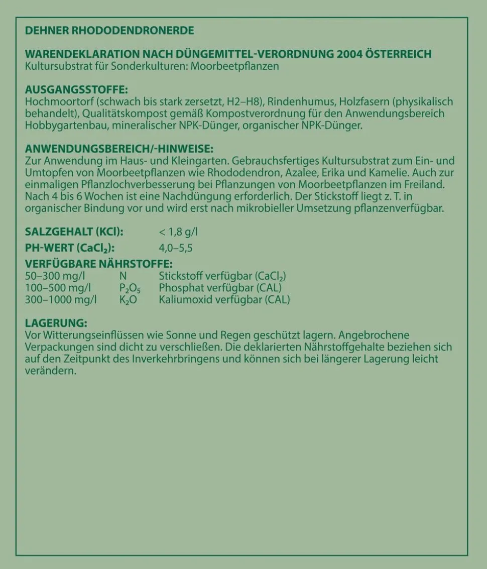 Dehner Rhododendronerde, 57 x 40 Liter