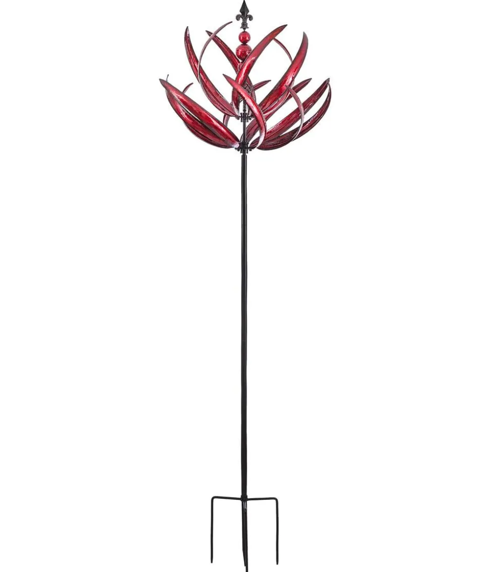 Dehner Riesen Windrad, rot, ca. Ø68,6/H231 cm