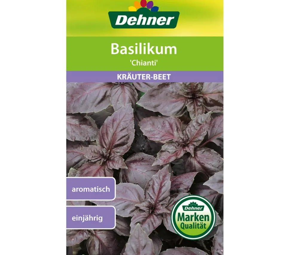 Dehner Samen Basilikum 'Chianti'