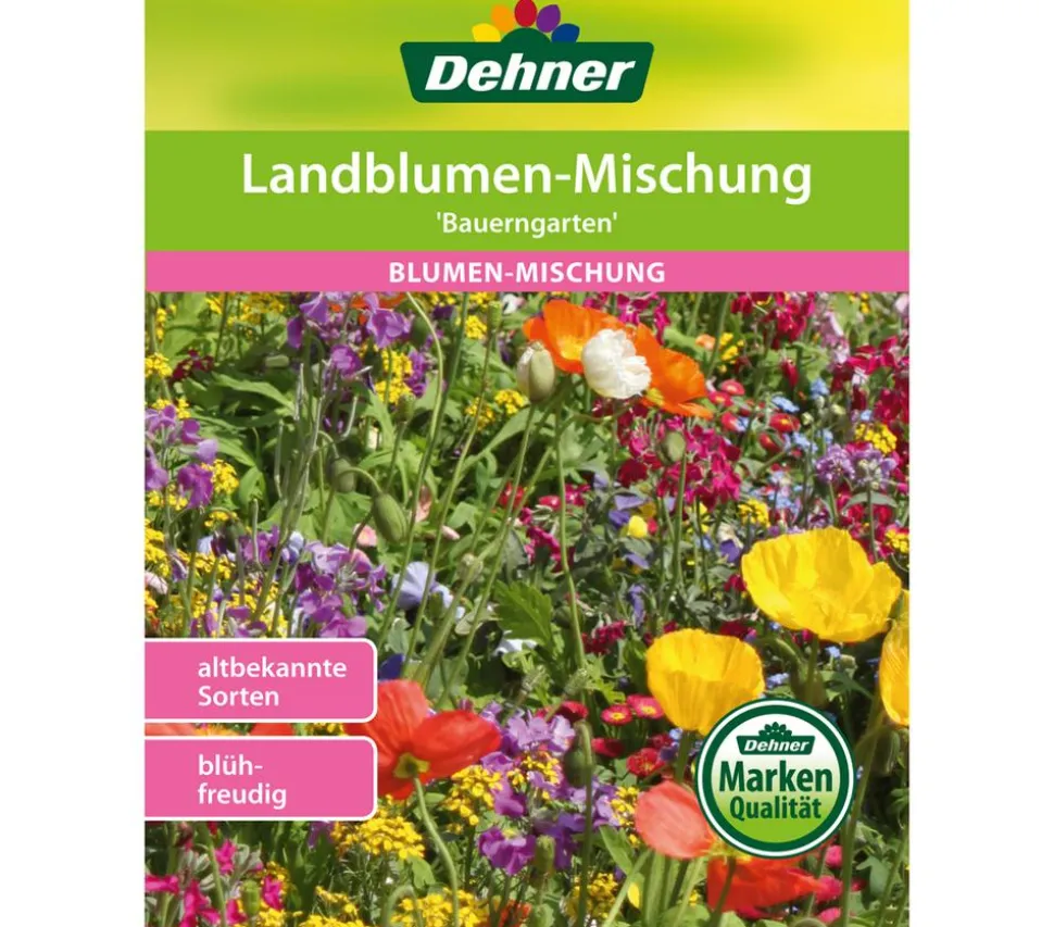 Dehner Samen Blumenmischung 'Essbare Blüten'