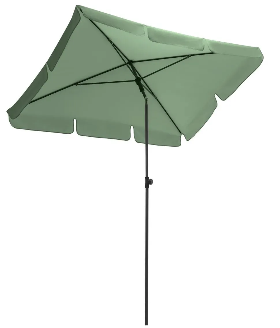 Dehner Schirm Jupiter, rechteckig, ca. B180/T120 cm