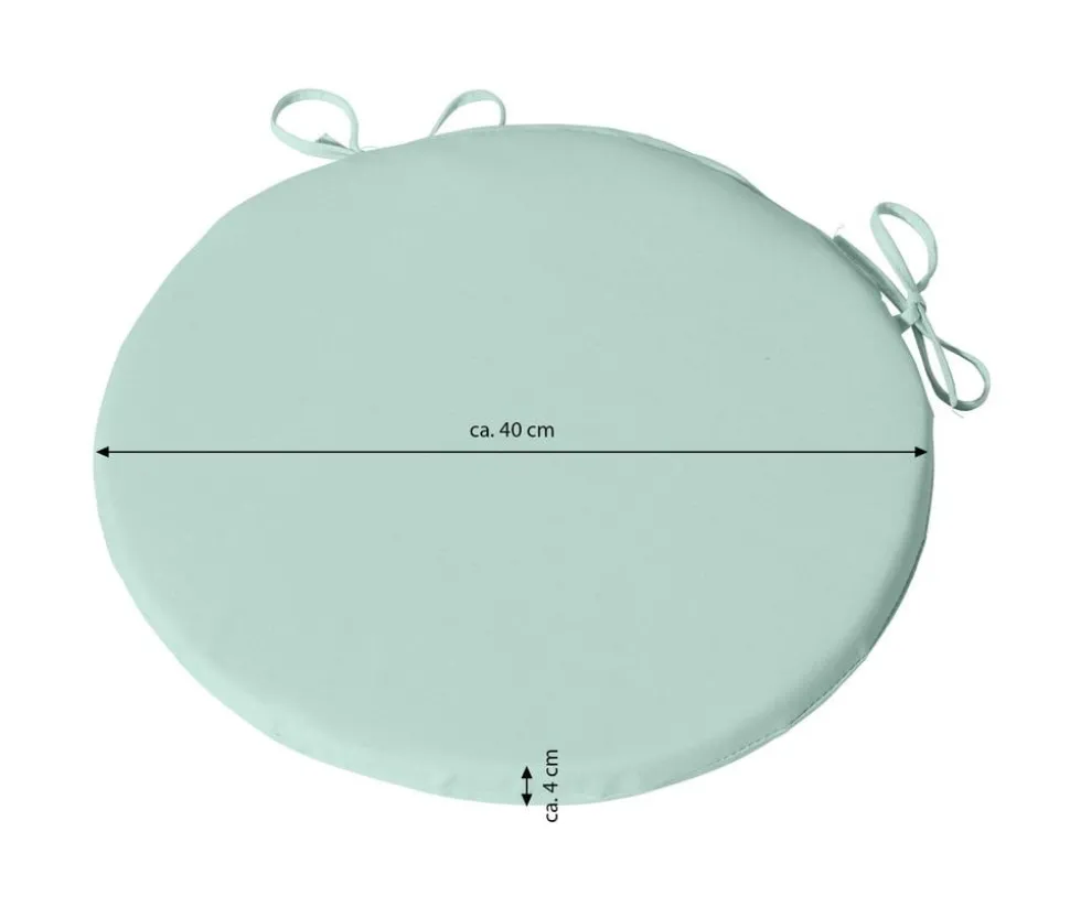 Dehner Sitzkissen Veneto, Ø40/H4 cm