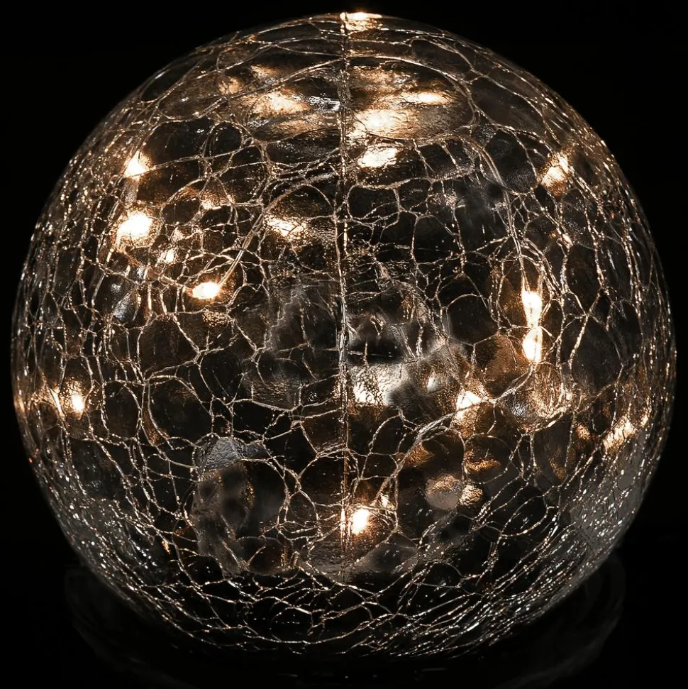 Dehner Solar-Bodenleuchte Crackle